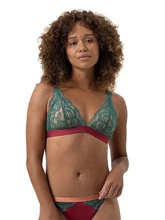MEY | Triangle BH POETRY VOUGE blossom | dunkelrot